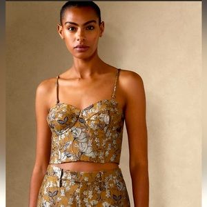 Banana Republic Cora Brocade Bustier